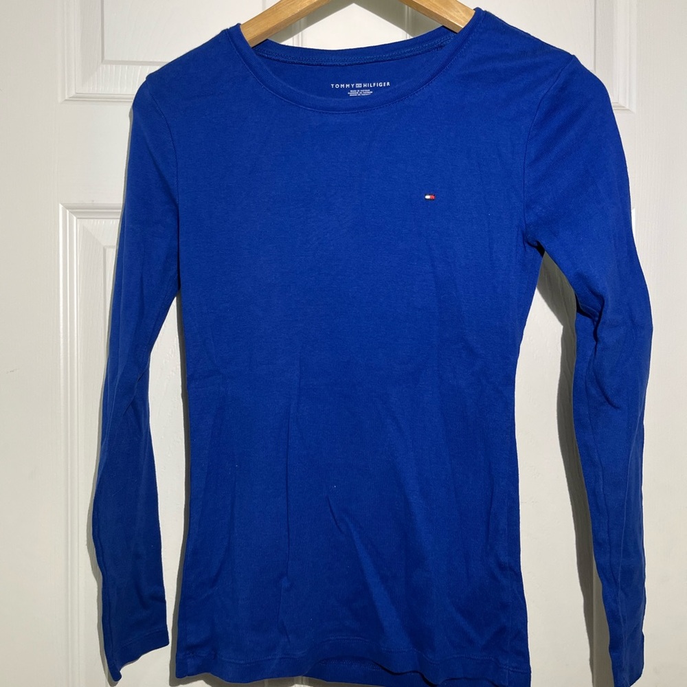 Blue Tommy Hilfiger Long sleeve